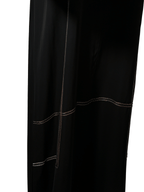 ZW 387 Hanaan Black Abaya | Elegant Stitch Detail Abaya