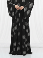 ZW 404 Black Circular Pattern Daraa Outfit | Elegant Black Printed Daraa for Women  🔍 Search Engine Listing (Optimized)  Page Title (≤60 chars)